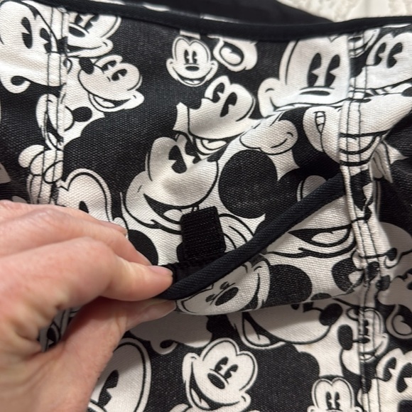 Two identical Disney Parks Mickey Mouse Satchel Purse With Adjustable Straps - Picture 12 of 14